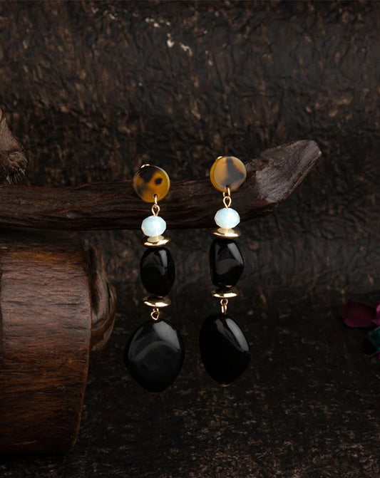Black Plated Beads